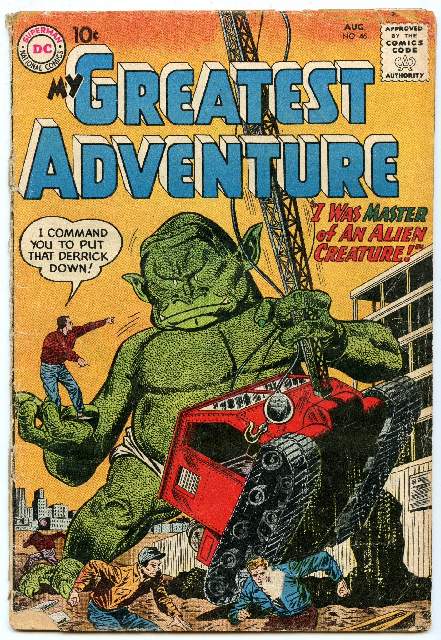 My Greatest Adventure 46 (Aug 1960) GD (2.0)