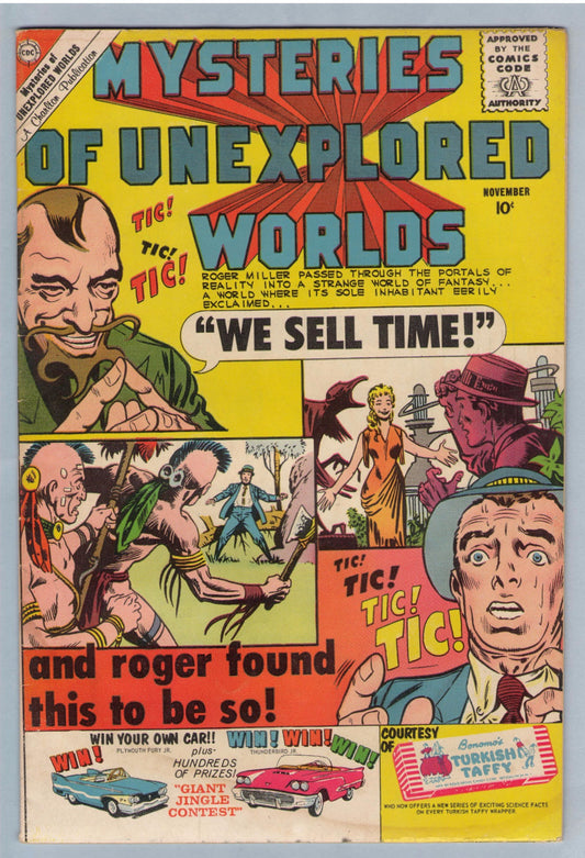 Mysteries of Unexplored Worlds 21 (Nov 1960) VG (4.0)