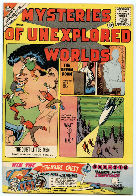 Mysteries of Unexplored Worlds 23 (Mar 1961) VF (8.0)