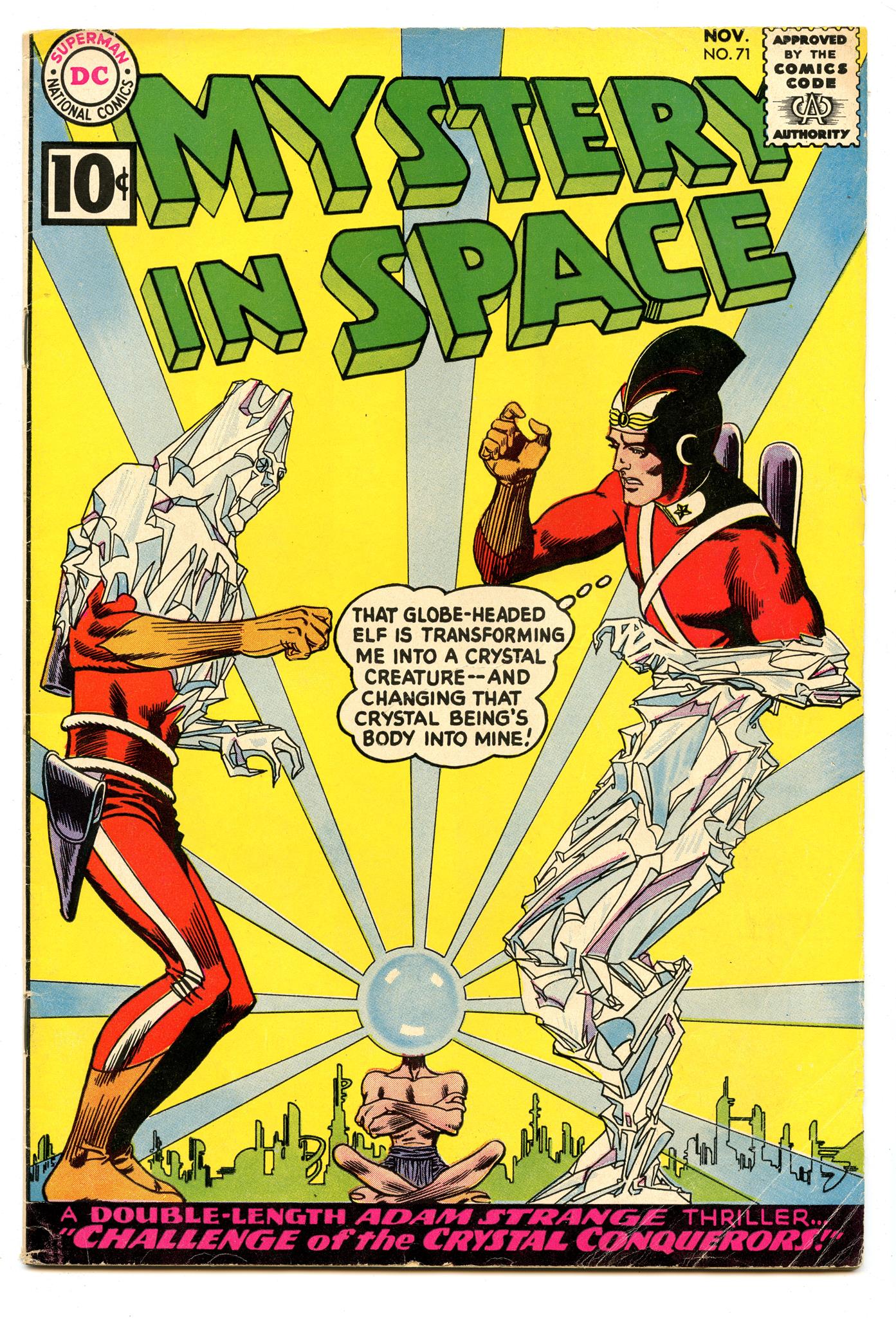 Mystery in Space 71 (Nov 1961) VG+ (4.5)