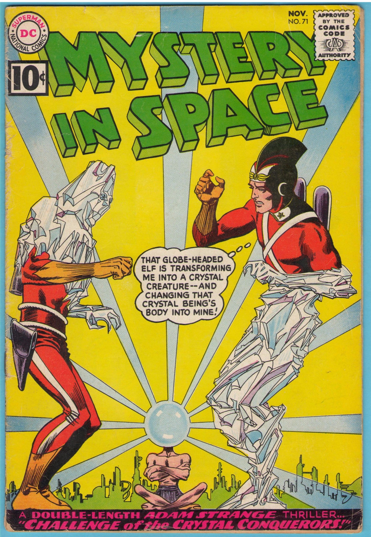 Mystery in Space 71 (Nov 1961) VG- (3.5)