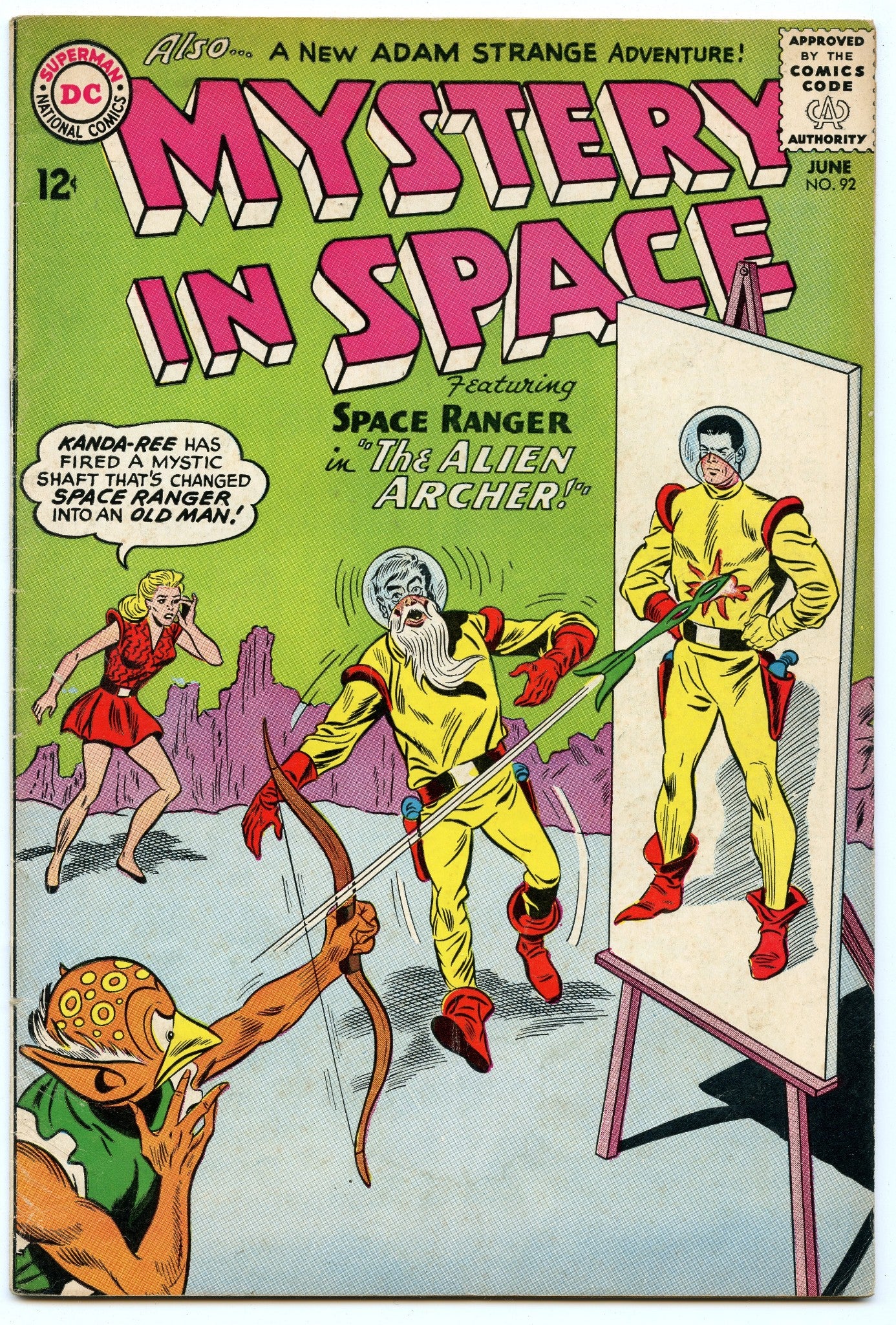 Mystery In Space 92 (Jun 1964) VG+ (4.5)