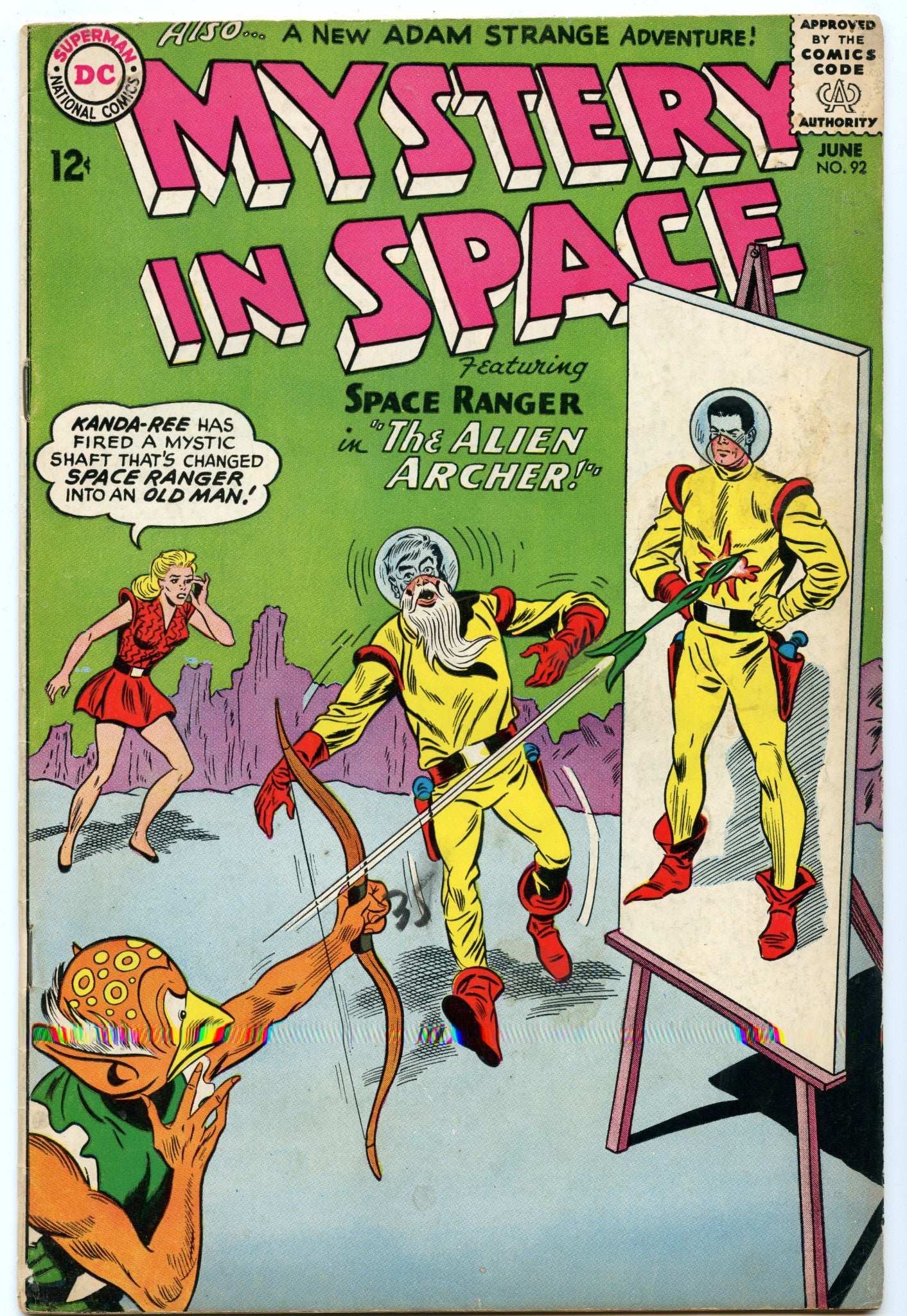 Mystery in Space 92 (Jun 1964) VG/FI (5.0)