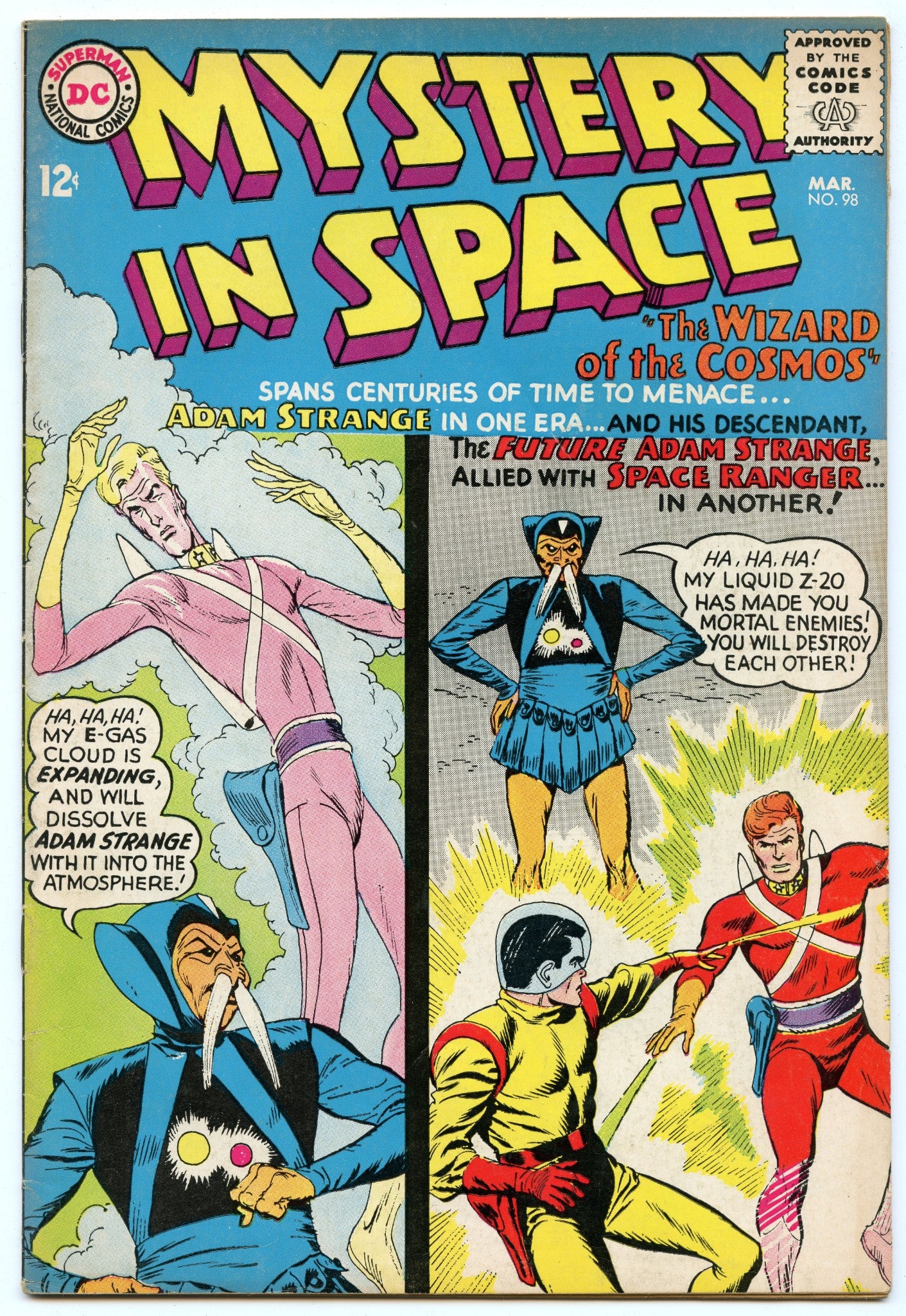 Mystery In Space 98 (Mar 1965) FI- (5.5)