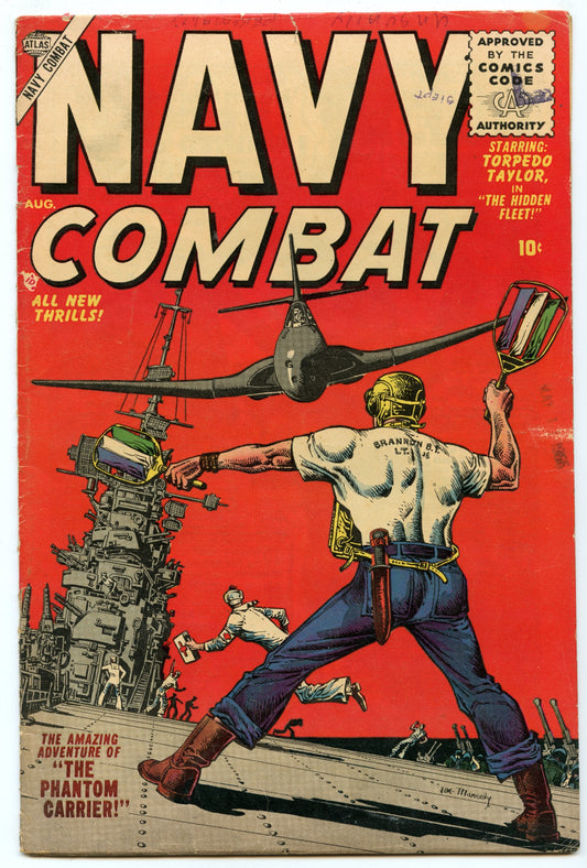 Navy Combat 2 (Aug 1955) VG (4.0)