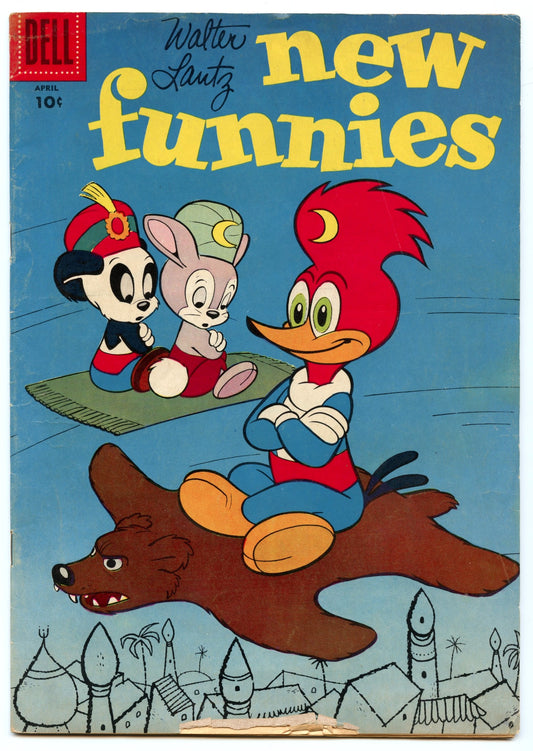 New Funnies 242 (Apr 1957) VG- (3.5)