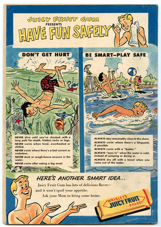 New Funnies 258 (Aug 1958) VG (4.0)