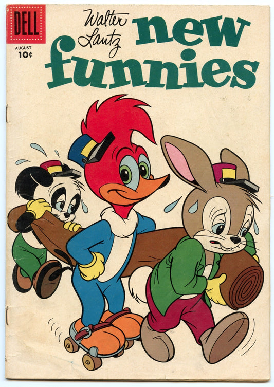 New Funnies 258 (Aug 1958) VG (4.0)