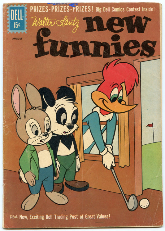 New Funnies 284 (Aug 1961) VG- (3.5)