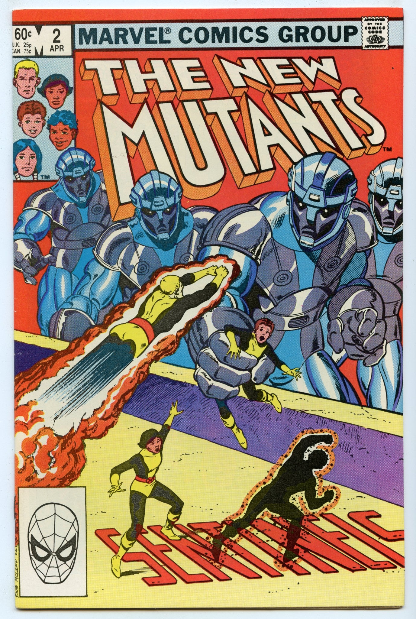 New Mutants 2 (Apr 1983) NM- (9.2)