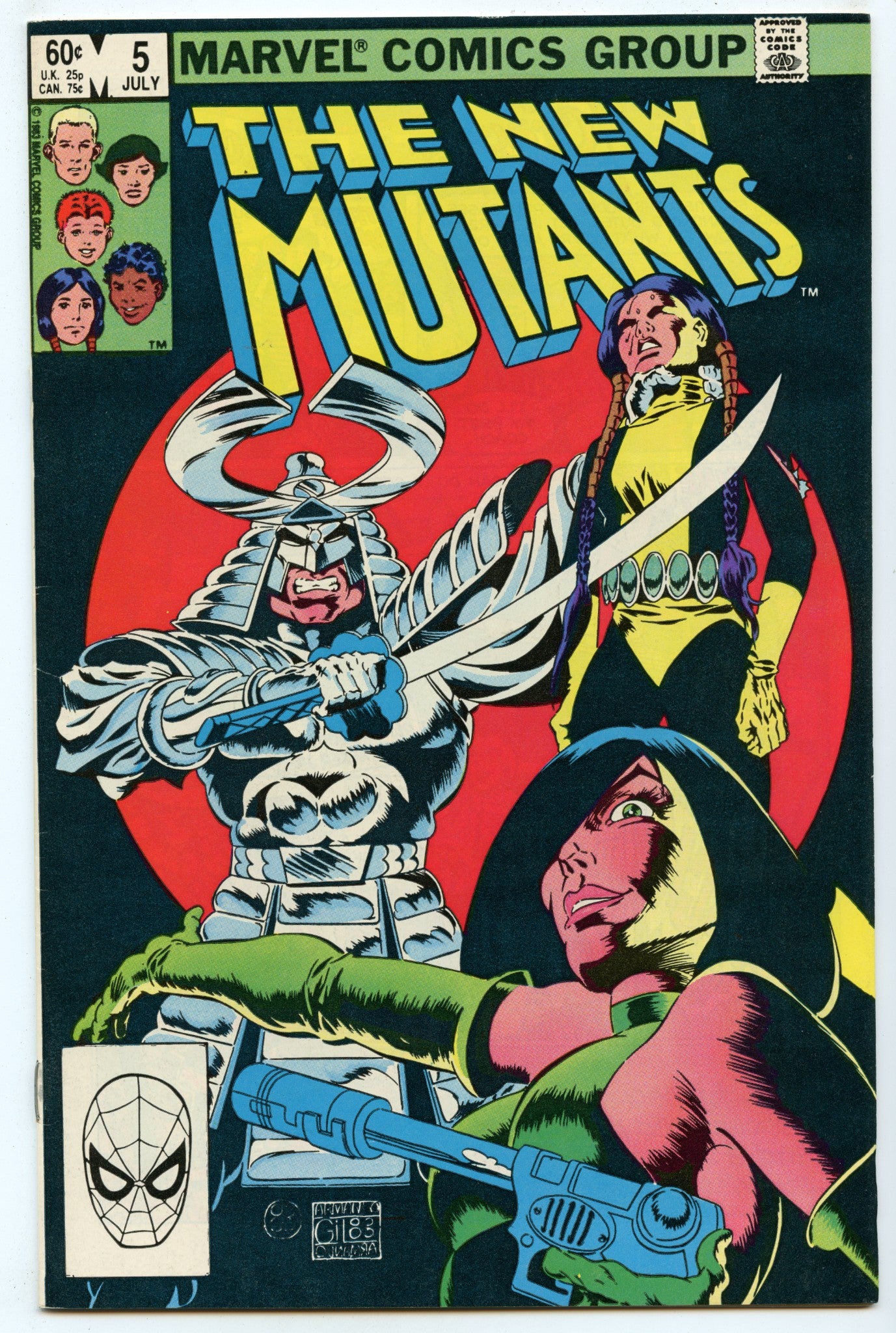 New Mutants 5 (Jul 1983) VF/NM (9.0)