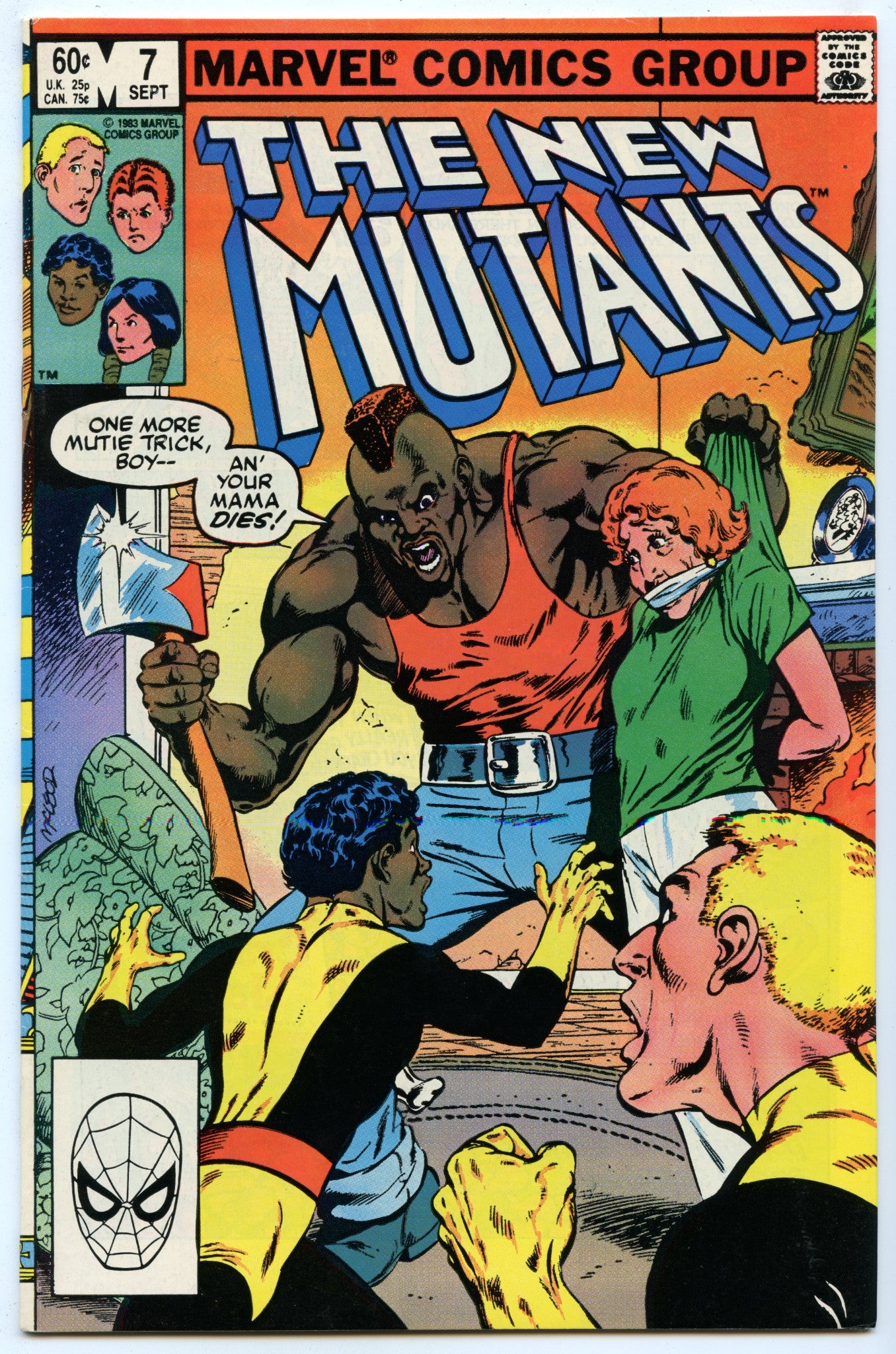 New Mutants 7 (Sep 1983) VF/NM (9.0)