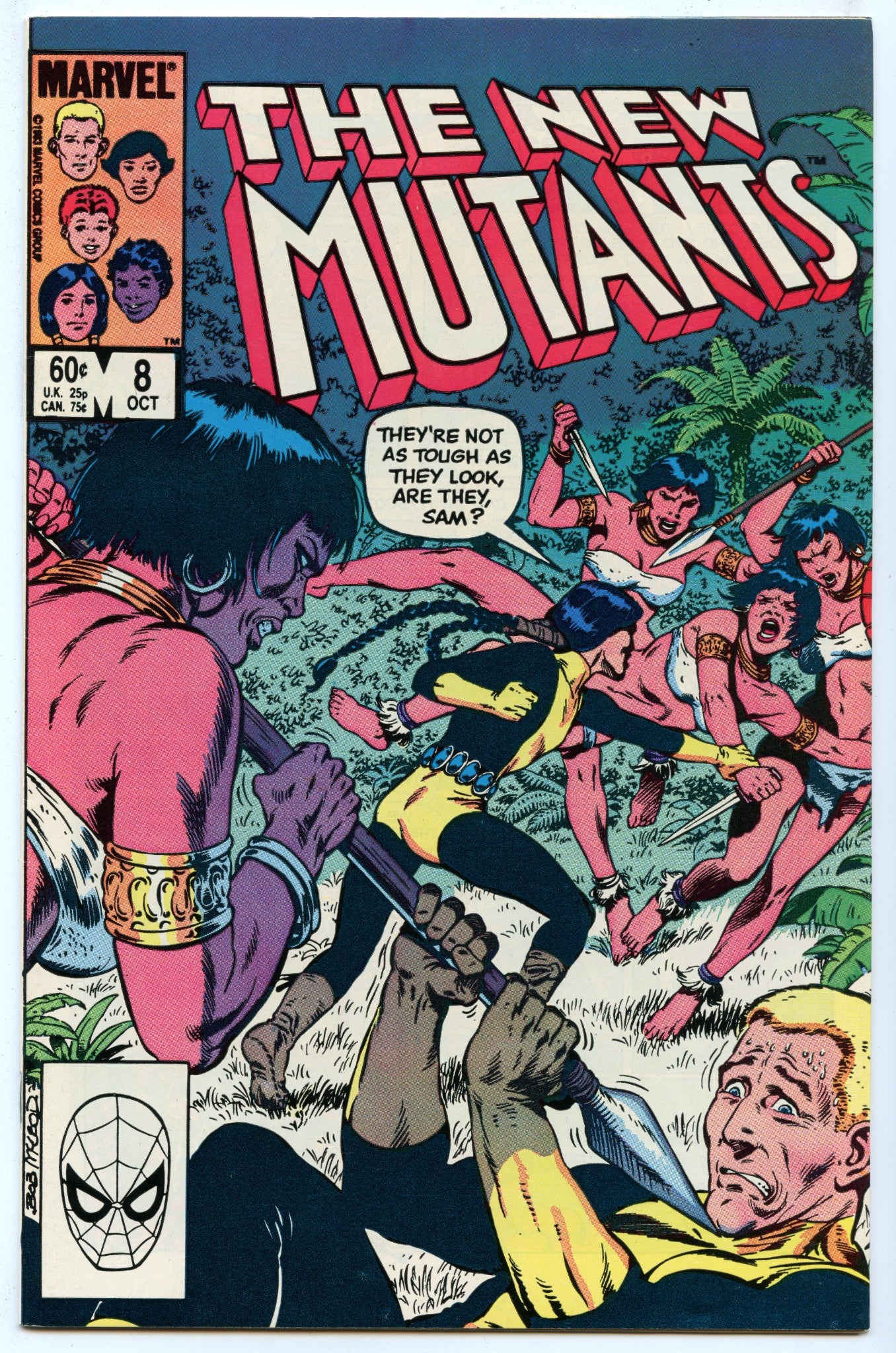 New Mutants 8 (Oct 1983) NM- (9.2)