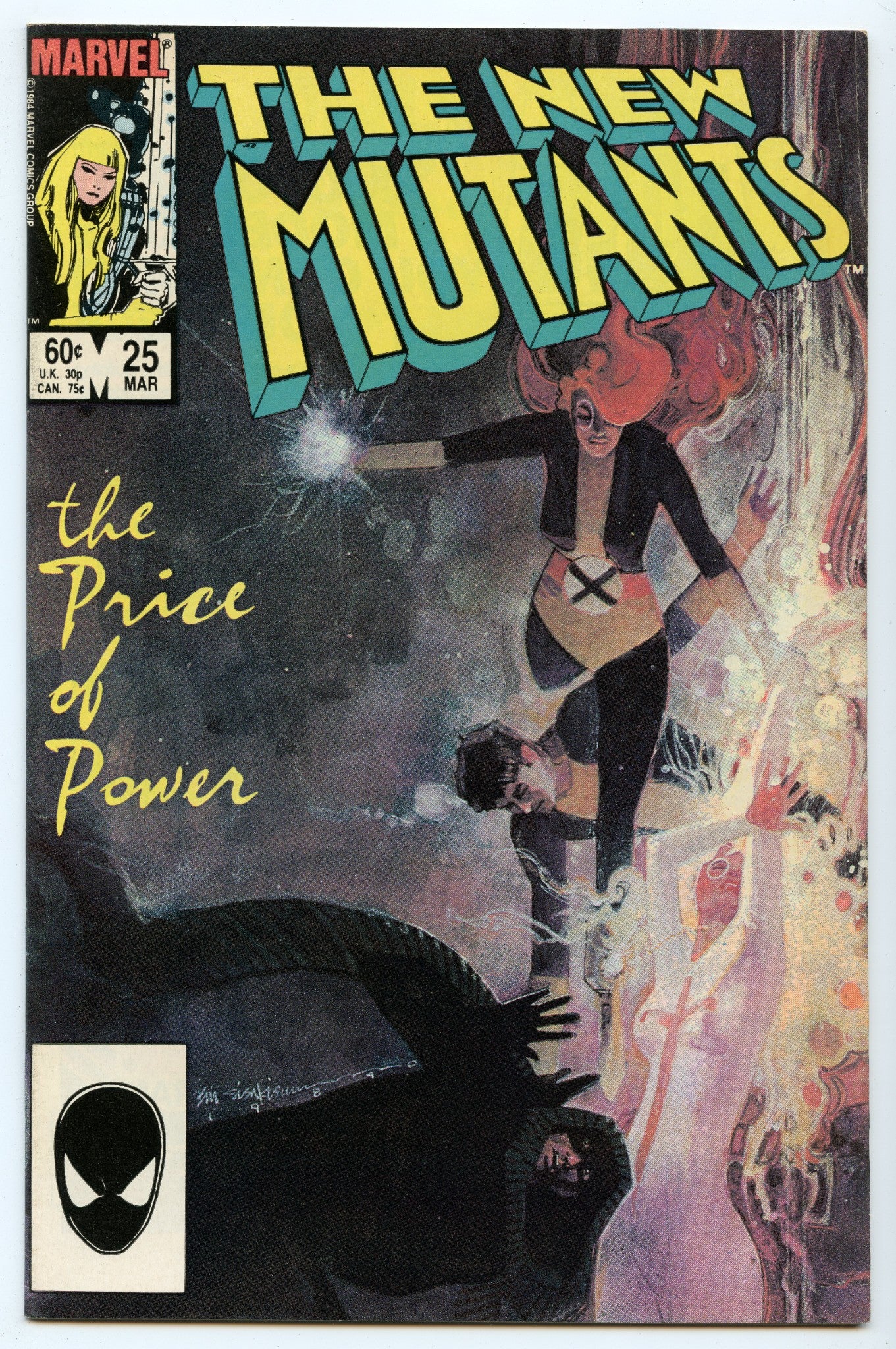 New Mutants 25 (Mar 1985) FI+ (6.5)