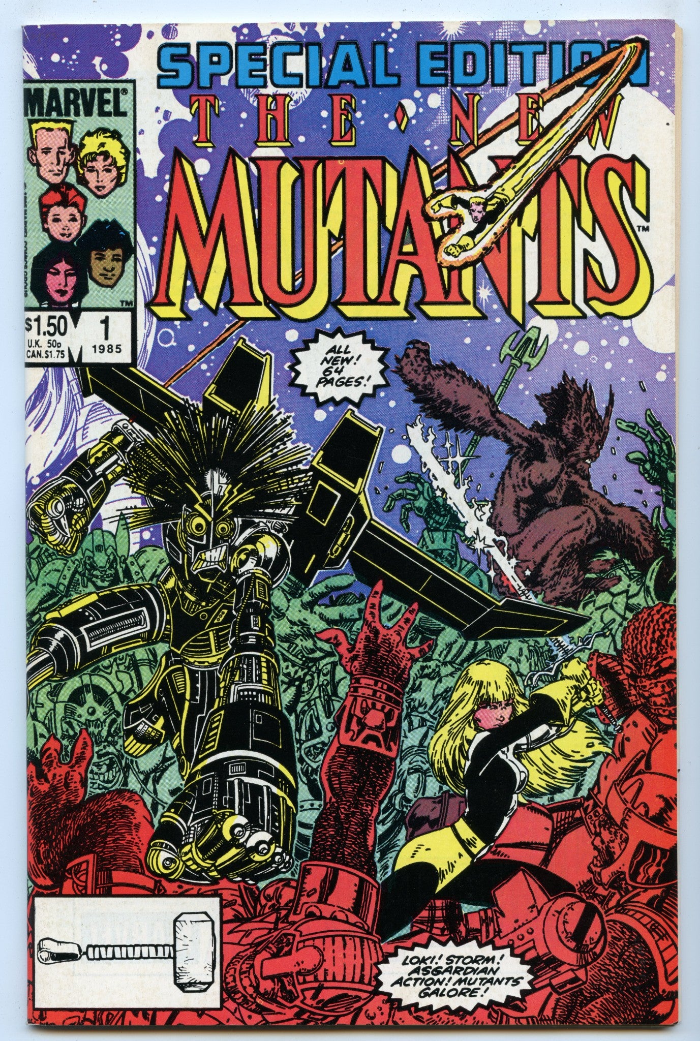 New Mutants Special Edition 1 (1985) NM- (9.2)