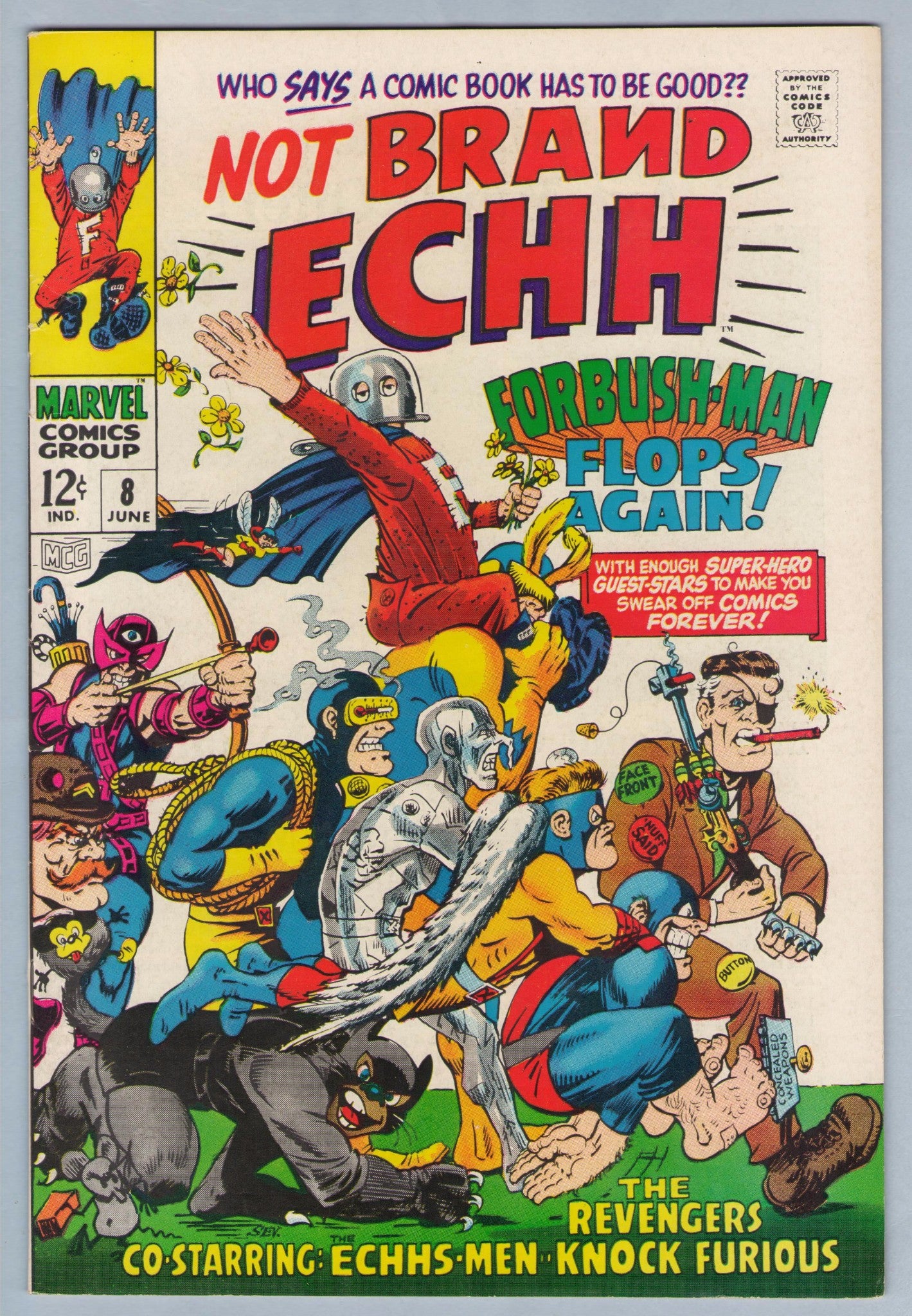 Not Brand ECHH 8 (Jun 1968) VF-NM (9.0)