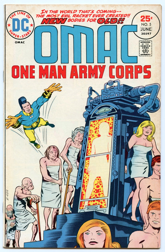 OMAC 5 (Jun 1975) FI- (5.5)