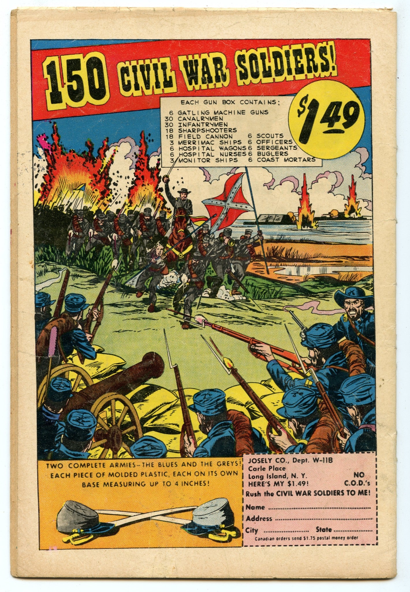 Our Fighting Forces 50 (Oct 1959) GD/VG (3.0)