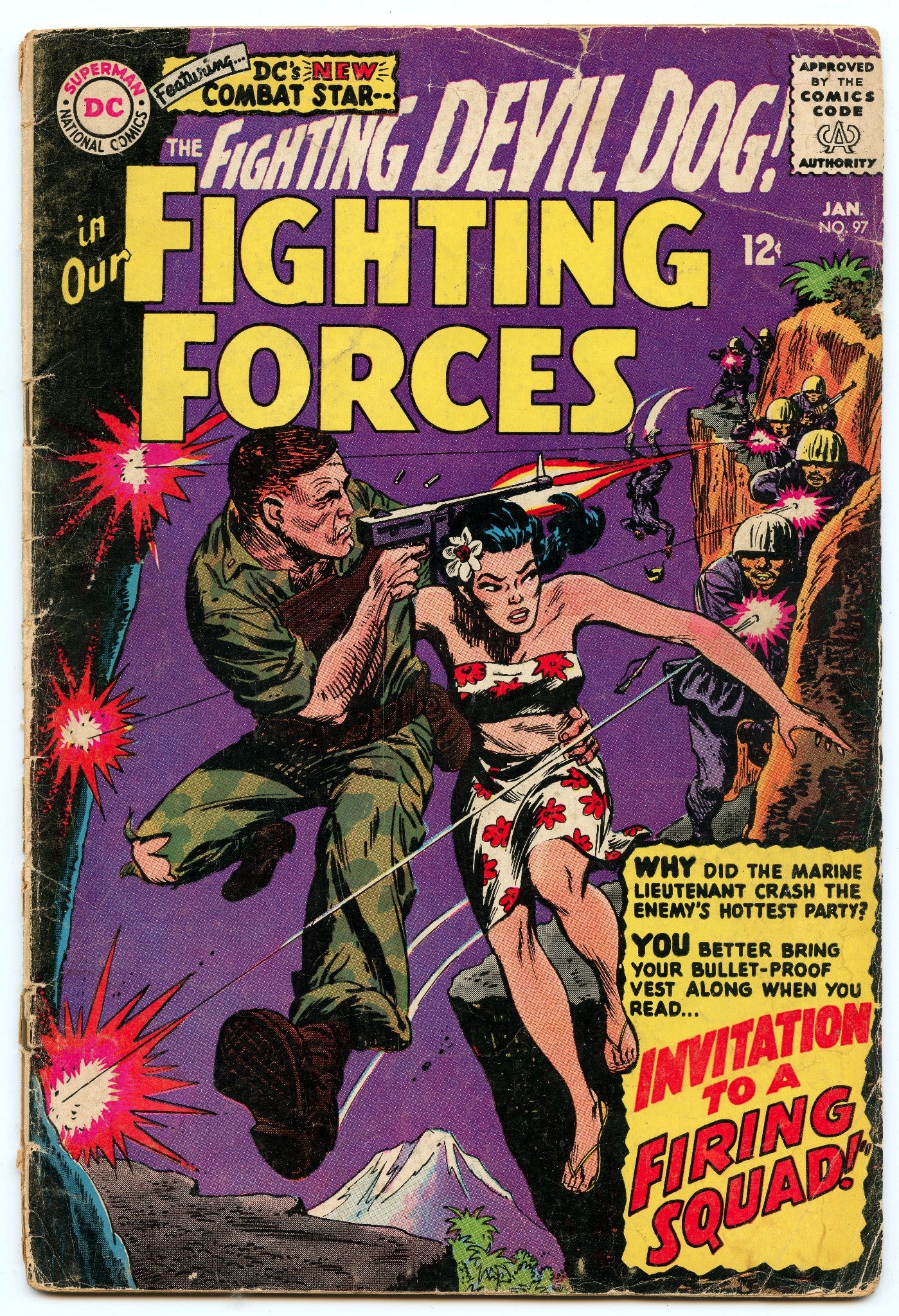 Our Fighting Forces 97 (Jan 1966) GD-VG (3.0)