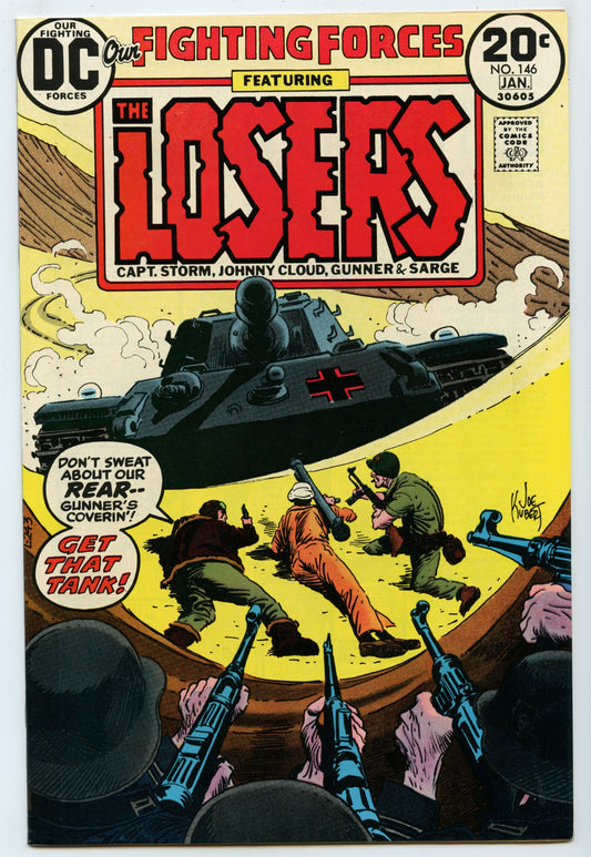 Our Fighting Forces 146 (Jan 1974) VF/NM (9.0)