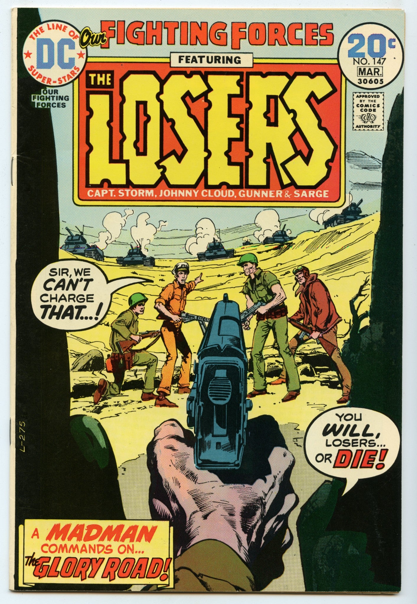 Our Fighting Forces 147 (Mar 1974) VF (8.0)