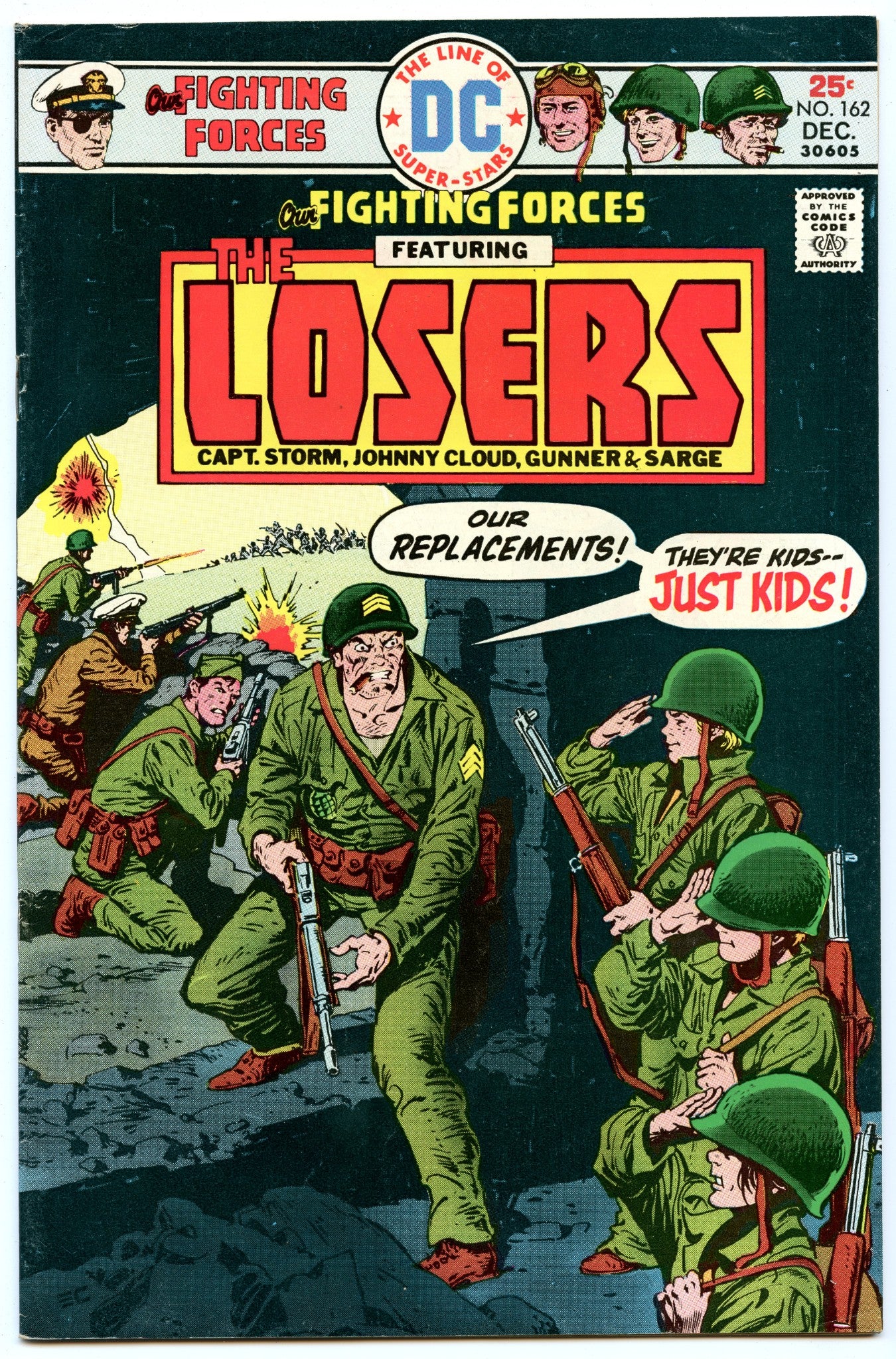 Our Fighting Forces 162 (Dec 1975) VF- (7.5)