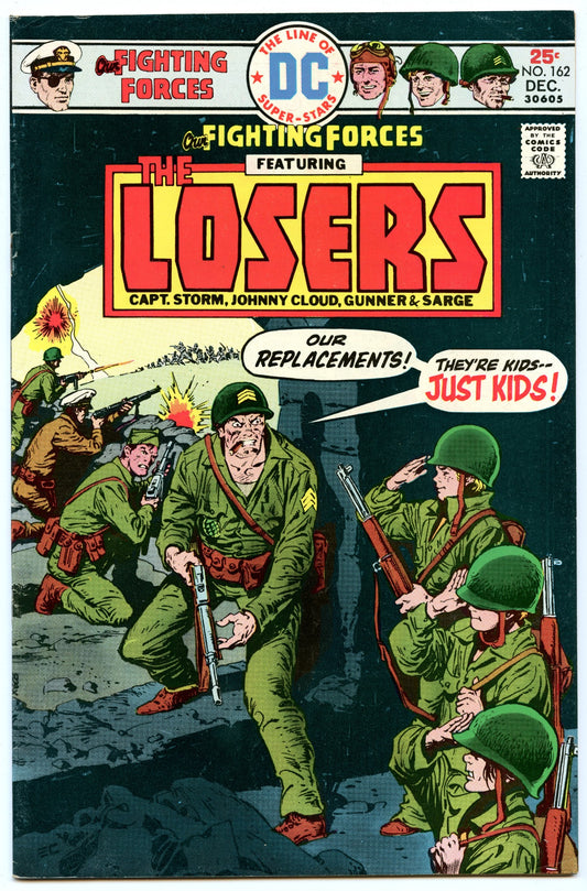 Our Fighting Forces 162 (Dec 1975) VF- (7.5)