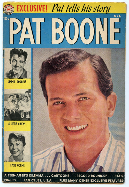 Pat Boone 1 (Oct 1959) VG (4.0)