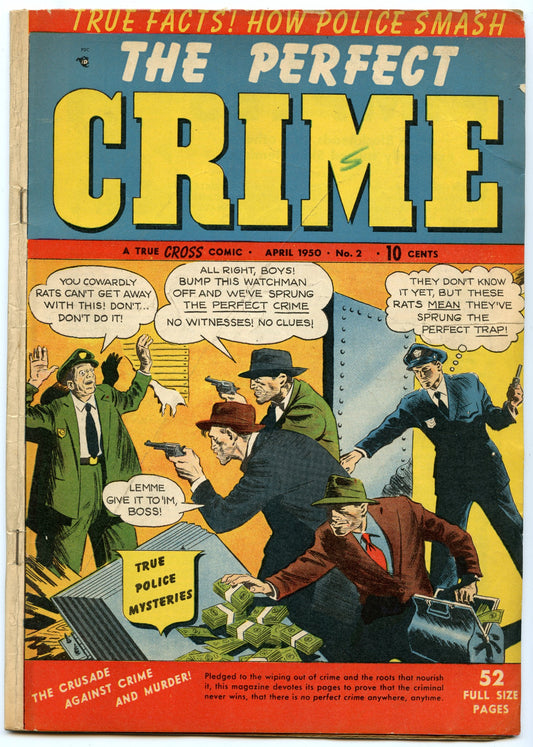 Perfect Crime 2 (Apr 1950) VG- (3.5)