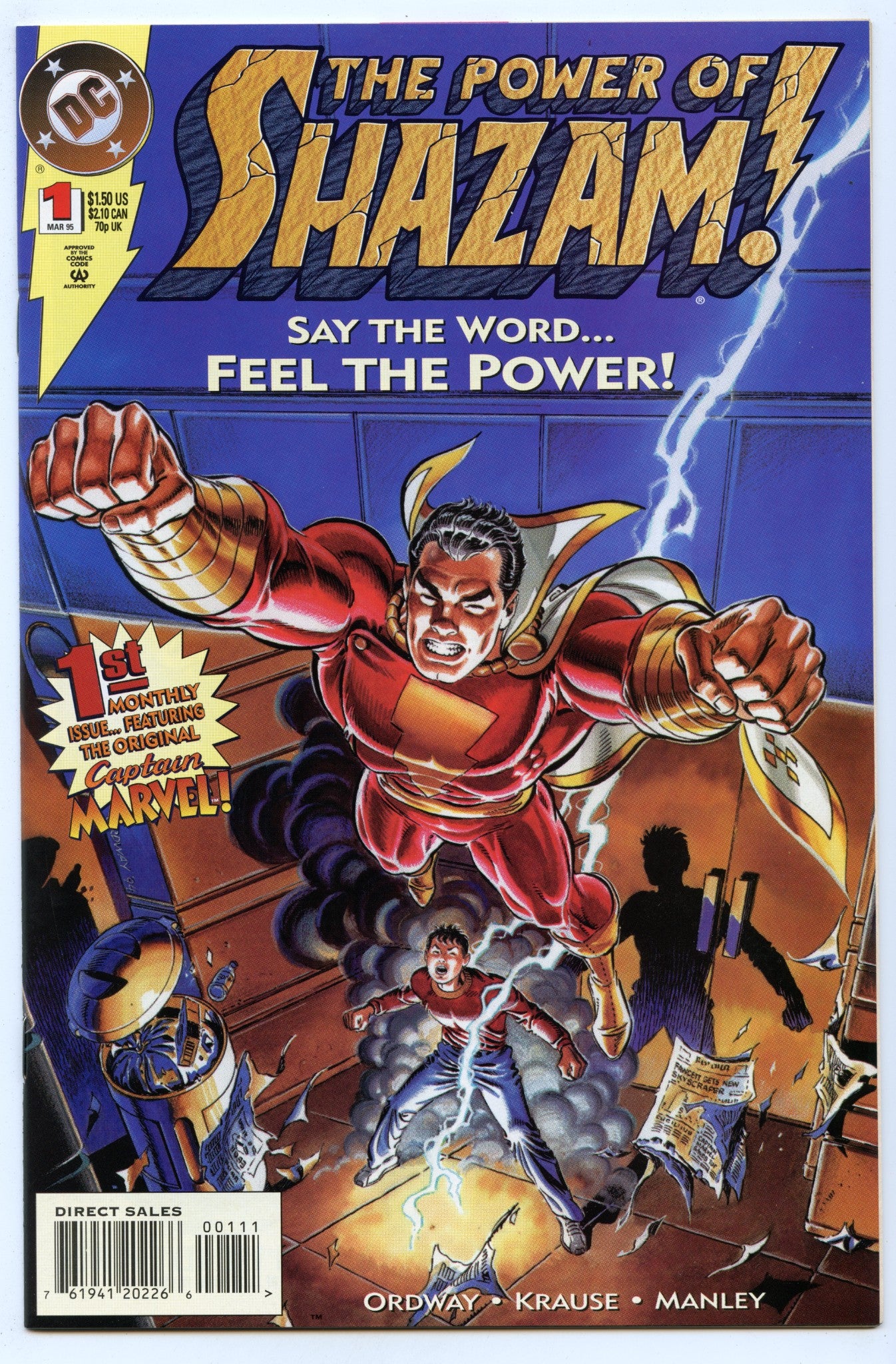 Power of Shazam 1 (Mar 1995) NM- (9.2)