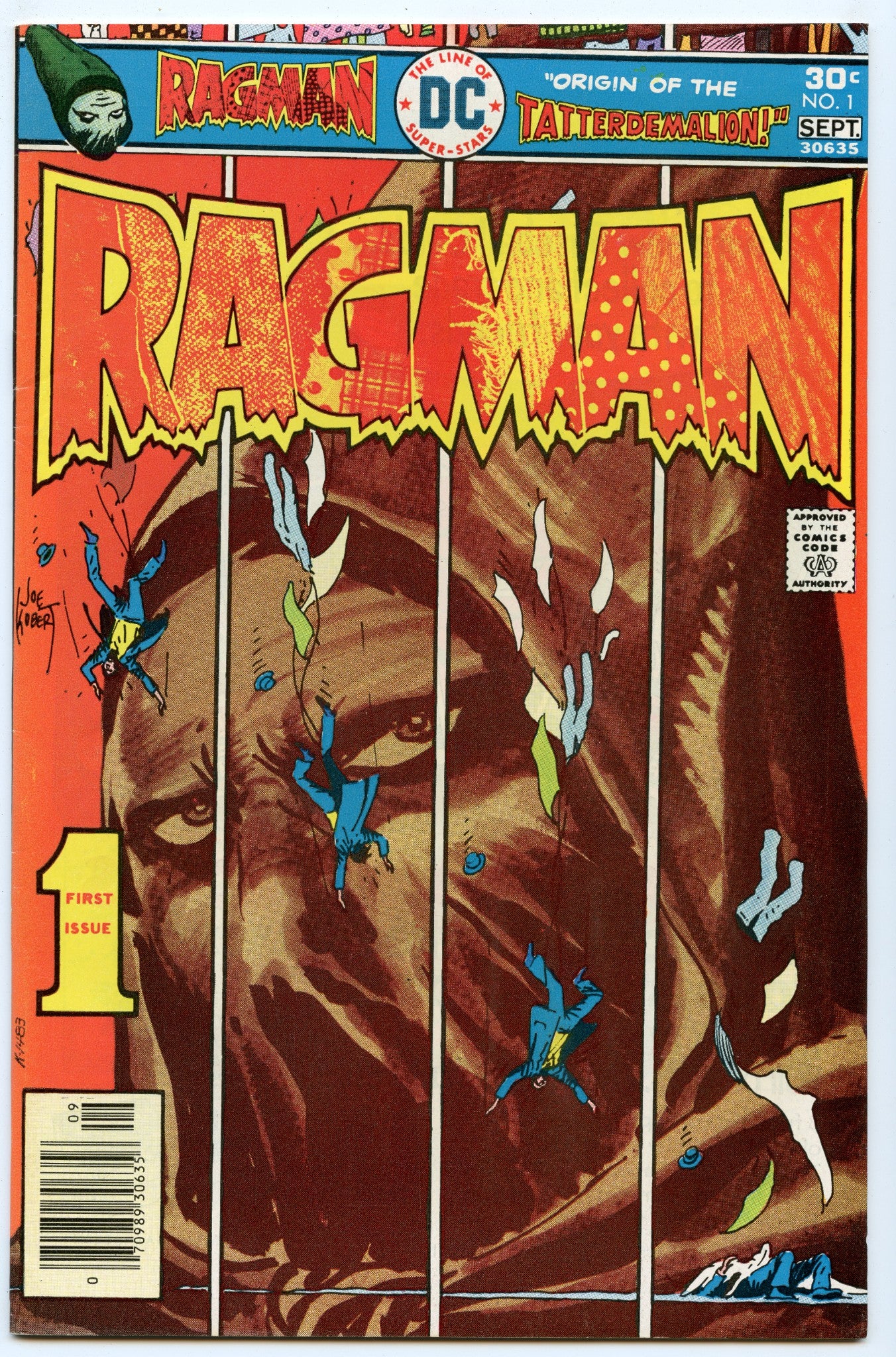 Ragman 1 (Sep 1976) VF- (7.5)