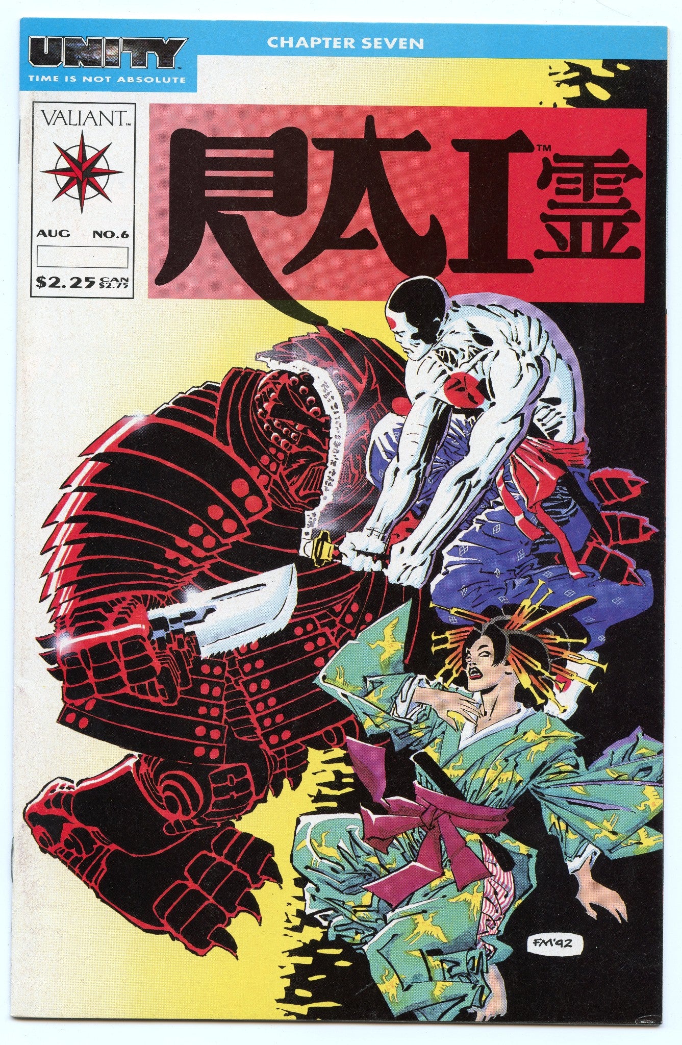 Rai 6 (Aug 1992) NM- (9.2)