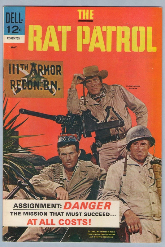Rat Patrol 3 (May 1967) VF+ (8.5)