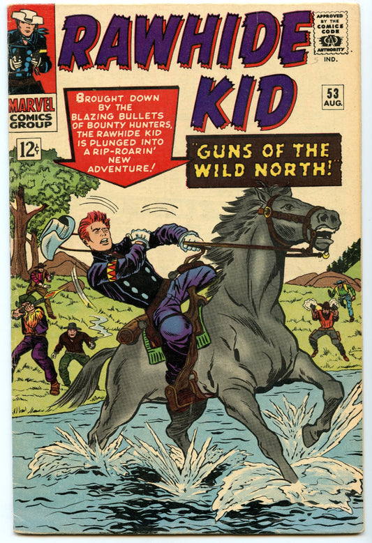 Rawhide Kid 53 (Aug 1966) VG/FI (5.0)