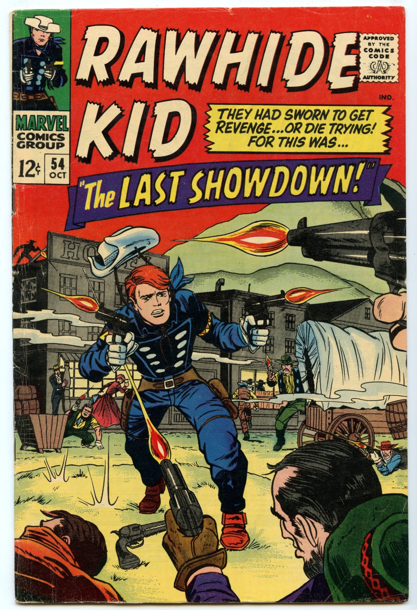 Rawhide Kid 54 (Oct 1966) VG (4.0)