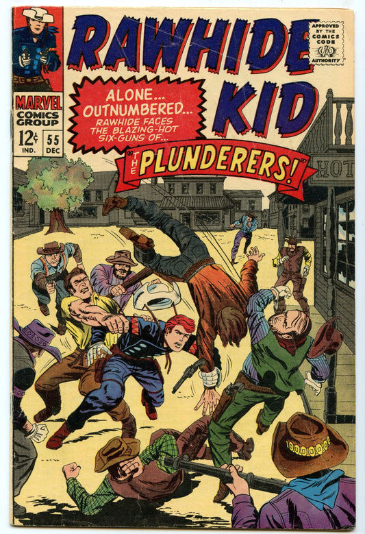 Rawhide Kid 55 (Dec 1966) VG (4.0)