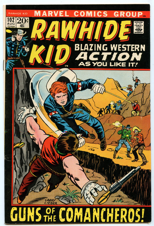 Rawhide Kid 102 (Aug 1972) VG/FI (5.0)