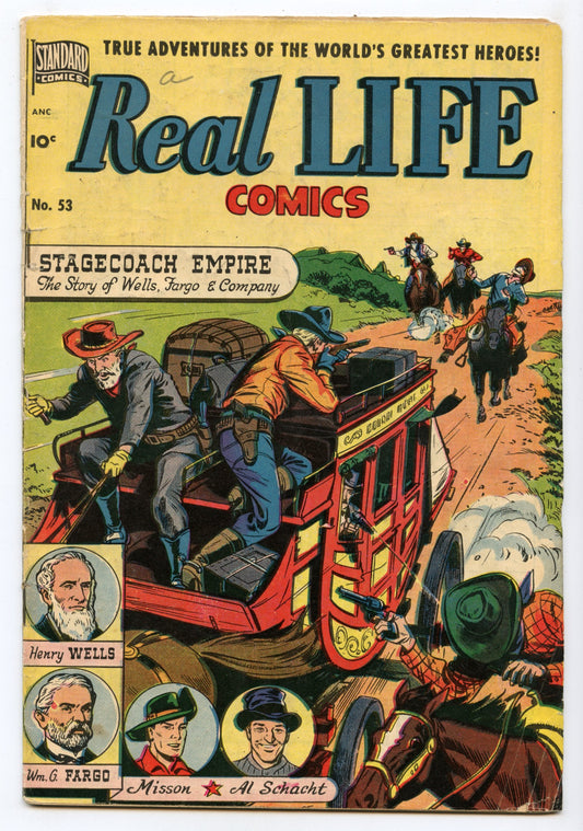 Real Life Comics 53 (Jul 1950) VG (4.0)