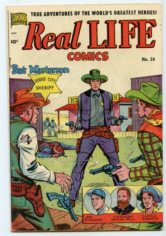 Real Life Comics 54 (Oct 1950) VG/FI (5.0)