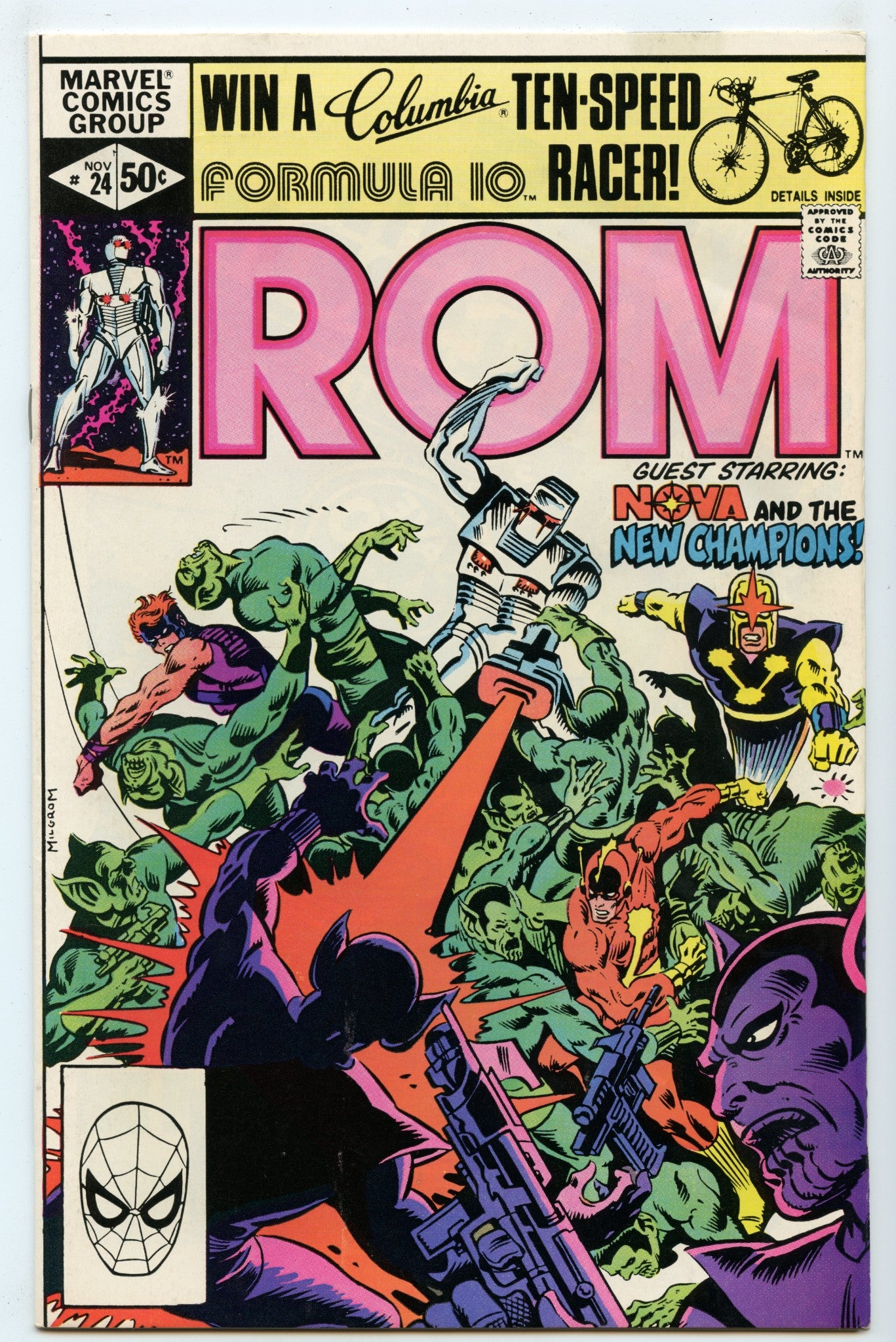 Rom 24 (Nov 1981) VF/NM (9.0)