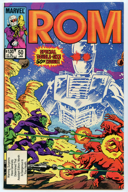 Rom 50 (Jan 1984) NM- (9.2)