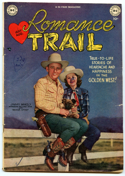 Romance Trail 1 (Aug 1949) VG (4.0)