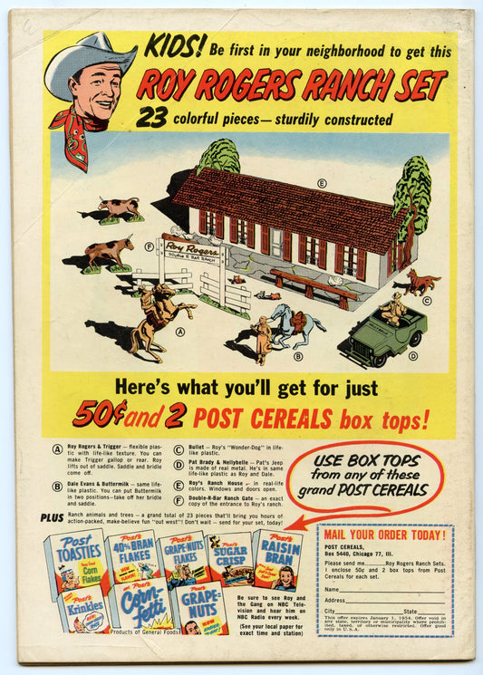 Roy Rogers Comics 67 (Jul 1953) VG (4.0)