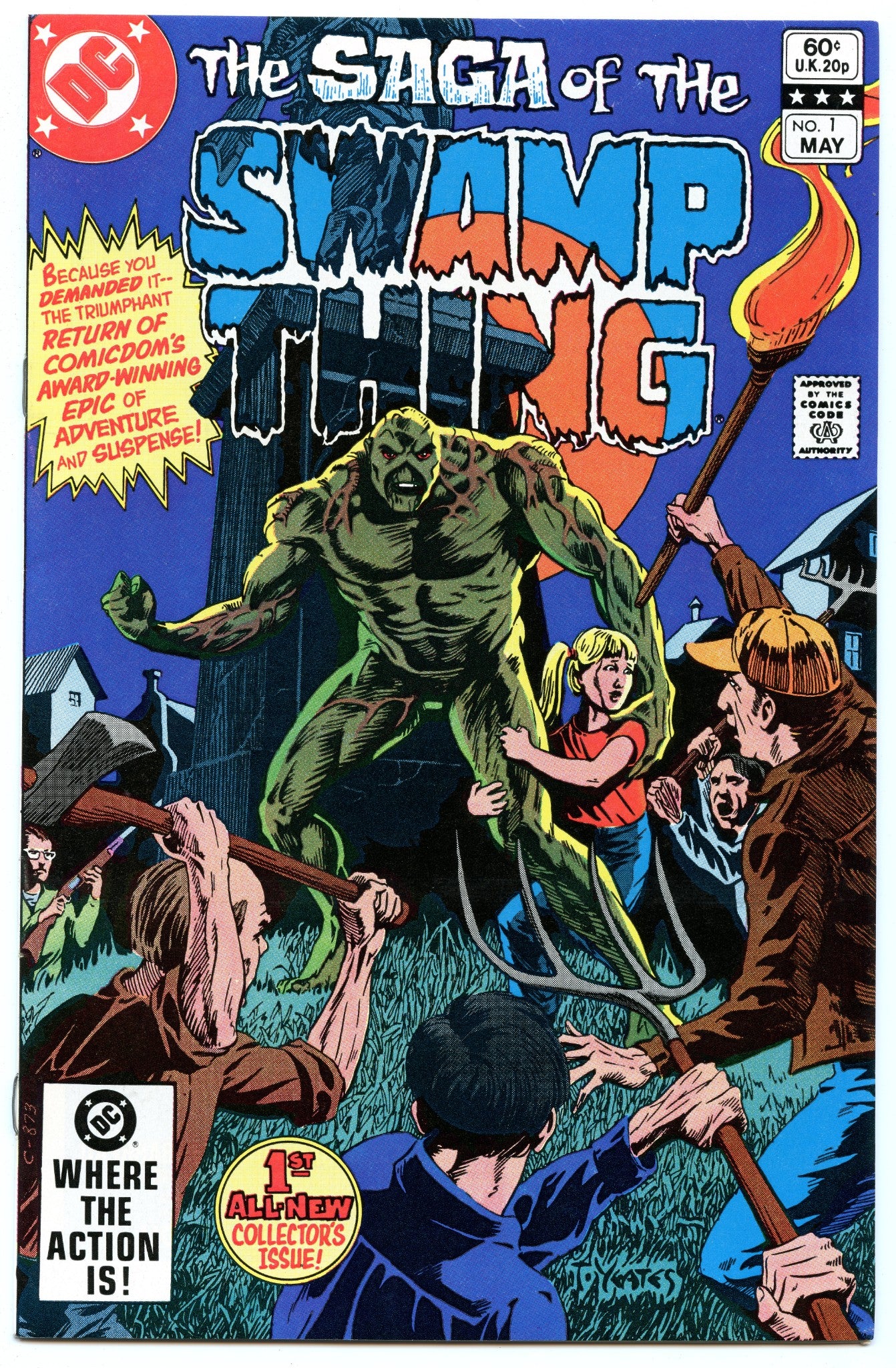 Saga of Swamp Thing 1 (May 1982) NM- (9.2)