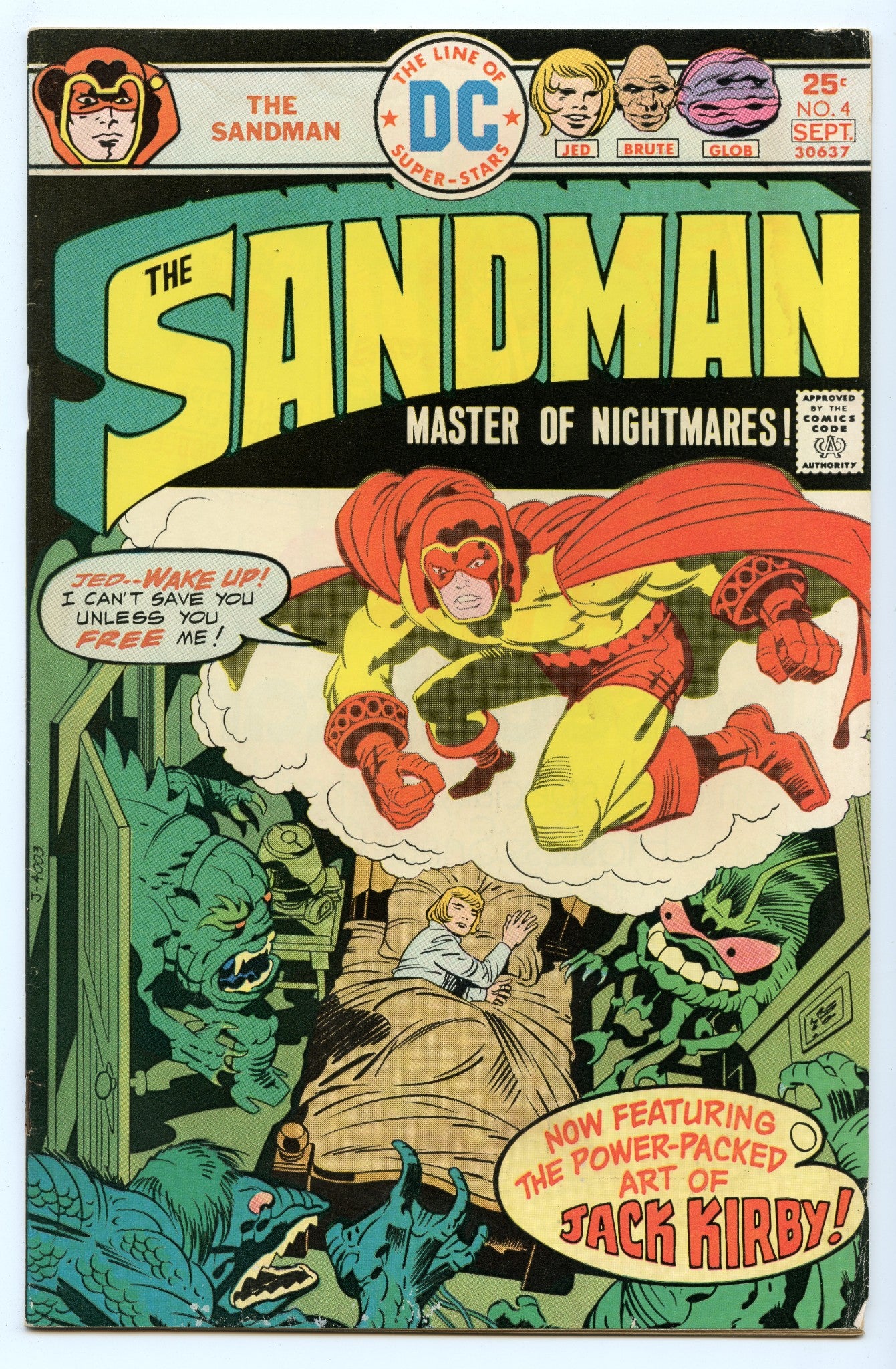 Sandman 4 (Sep 1975) VG+ (4.5)