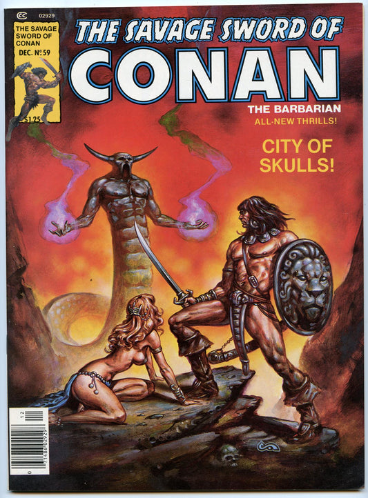 Savage Sword of Conan 59 (Dec 1980) NM- (9.2)