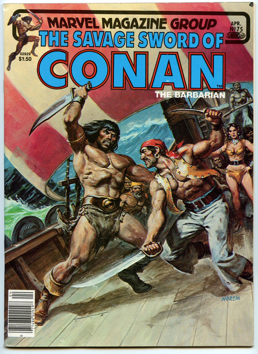 Savage Sword of Conan 75 (Apr 1982) VF-NM (9.0)