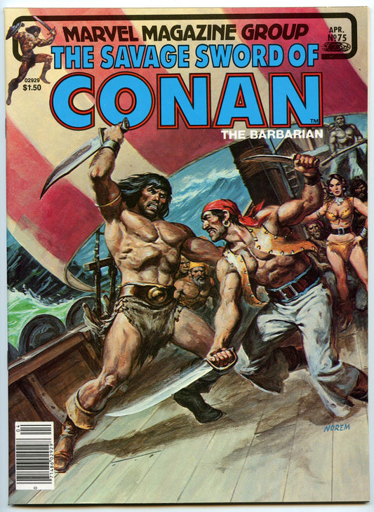 Savage Sword of Conan 75 (Apr 1982) NM- (9.2)