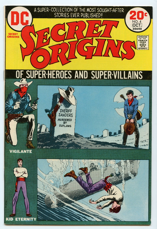 Secret Origins V2 4 (Oct 1973) FI+ (6.5)