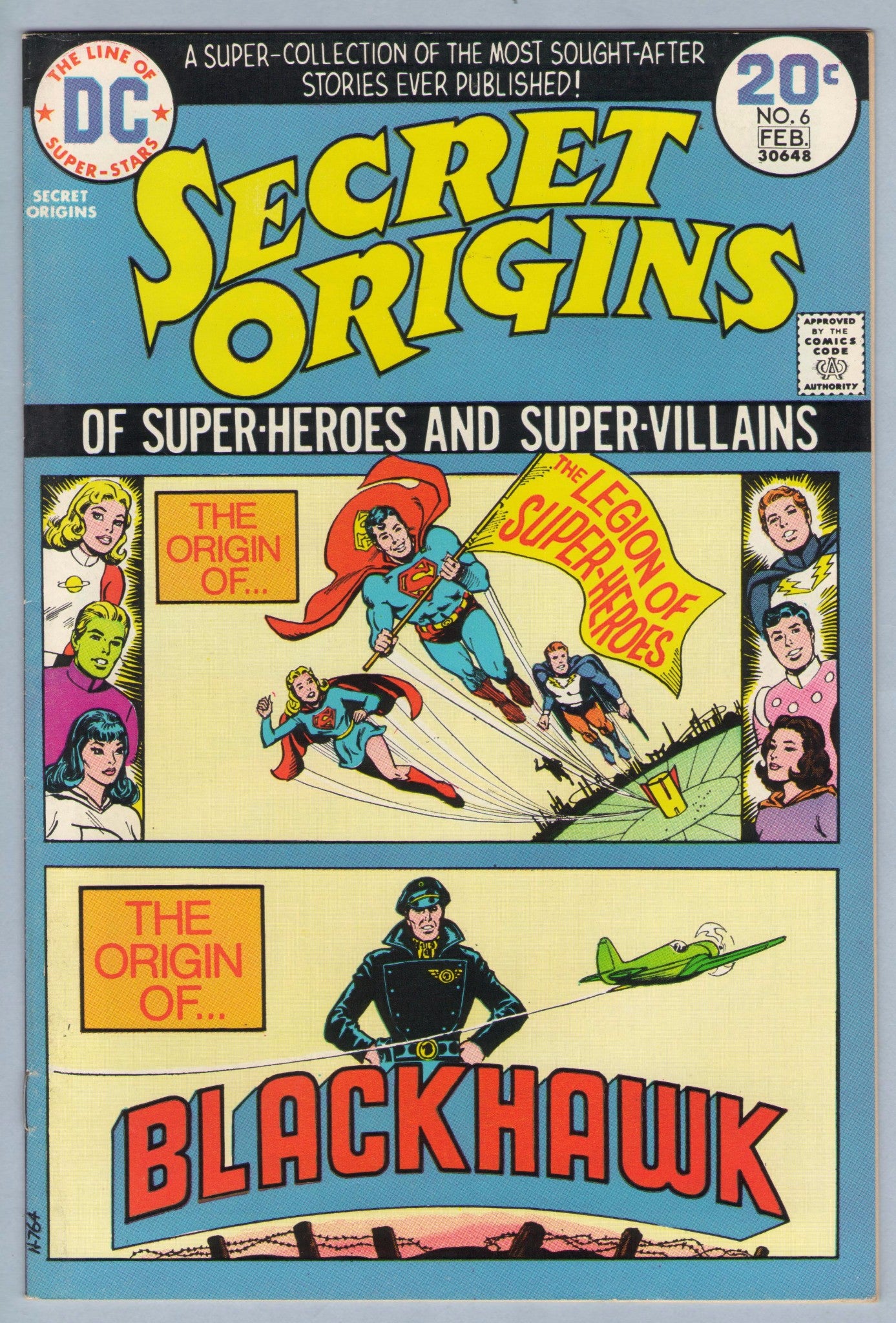 Secret Origins V2 6 (Feb 1974) VF-NM (9.0)